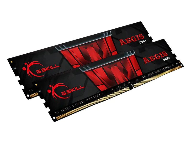 G.Skill 32GB 2x16GB DDR4 3200MHz Aegis Intel XMP 2.0 Desktop Memory F4-3200C16D-32GIS