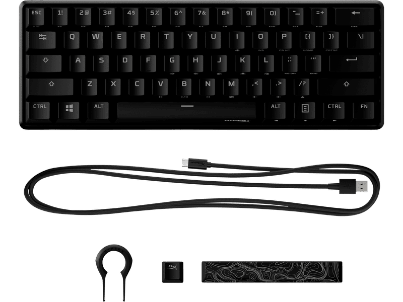 HP HyperX Alloy Origins 60 Mechanical Gaming Keyboard Aqua Switch