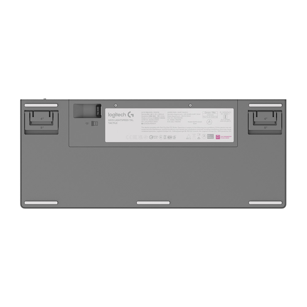 Logitech G515 Lightspeed TKL Wireless Gaming Keyboard - White English Tactile 920-012581