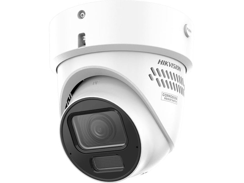 Hikvision ColorVu Strobe Light 2CD3H67G3-LIZSUY-Sl 6MP Turret Camera, Varifoal 2.7-13.5mm,