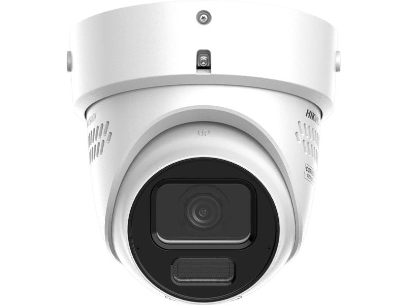 Hikvision ColorVu Strobe Light 2CD3H67G3-LIZSUY-Sl 6MP Turret Camera, Varifoal 2.7-13.5mm,