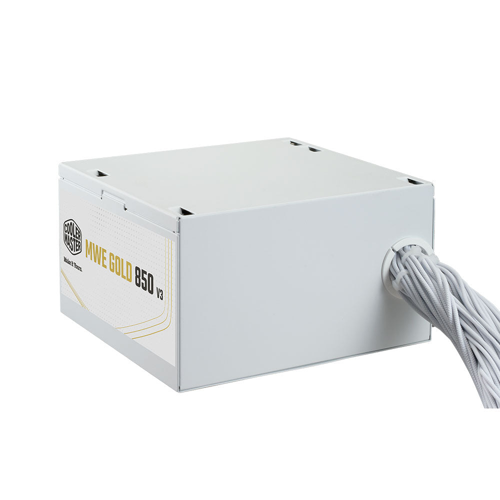 Cooler Master MWE Gold 850W V3, ATX 3.1 Power Supply - White Edition