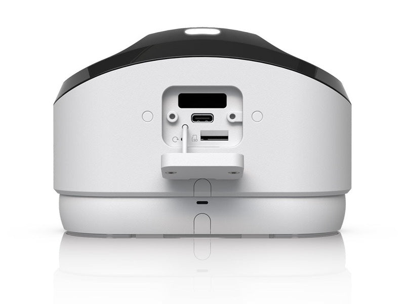 Ubiquiti G6 180, White, Indoor/Outdoor Dual Sensor 16MP 20 FPS PoE+ Camera, Multi-TOPS AI Engine, Panoramic 180° Coverage.