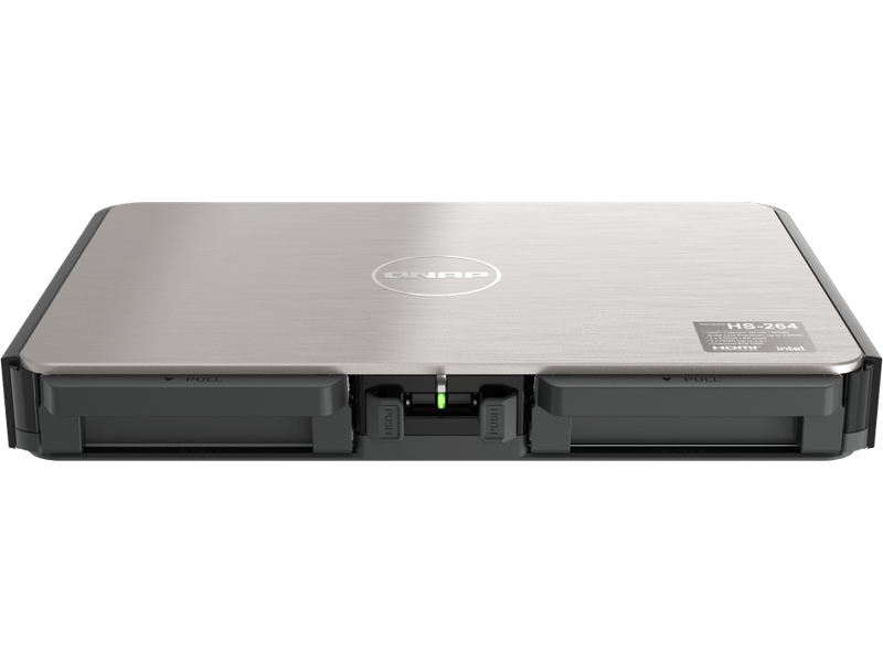 QNAP HS-264-8G 2-bay fanless desktop NAS