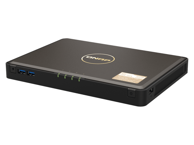 QNAP TBS-464-8G 4-bay M.2 PCIe SSD NASbook
