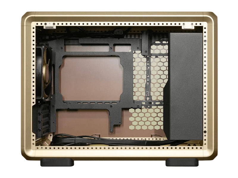 Cooler Master MasterFrame 400 Mesh Micro-ATX Gold Limited Edition