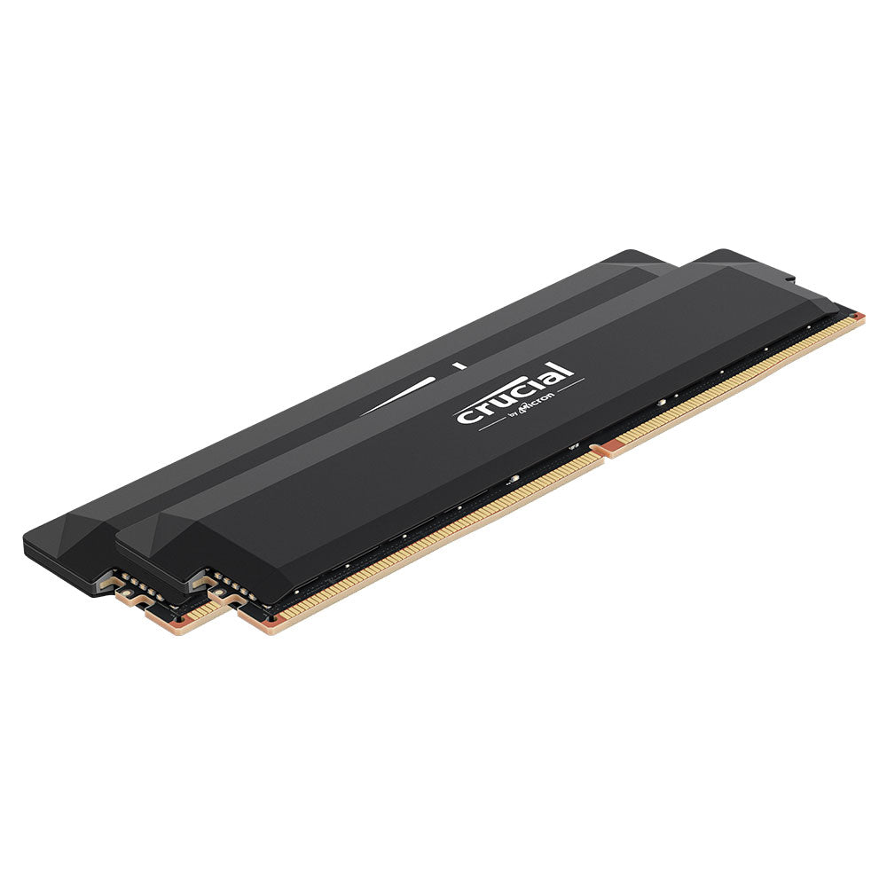 Crucial Pro OC 64GB 2x32GB DDR5 UDIMM 6000MHz CL40 Black