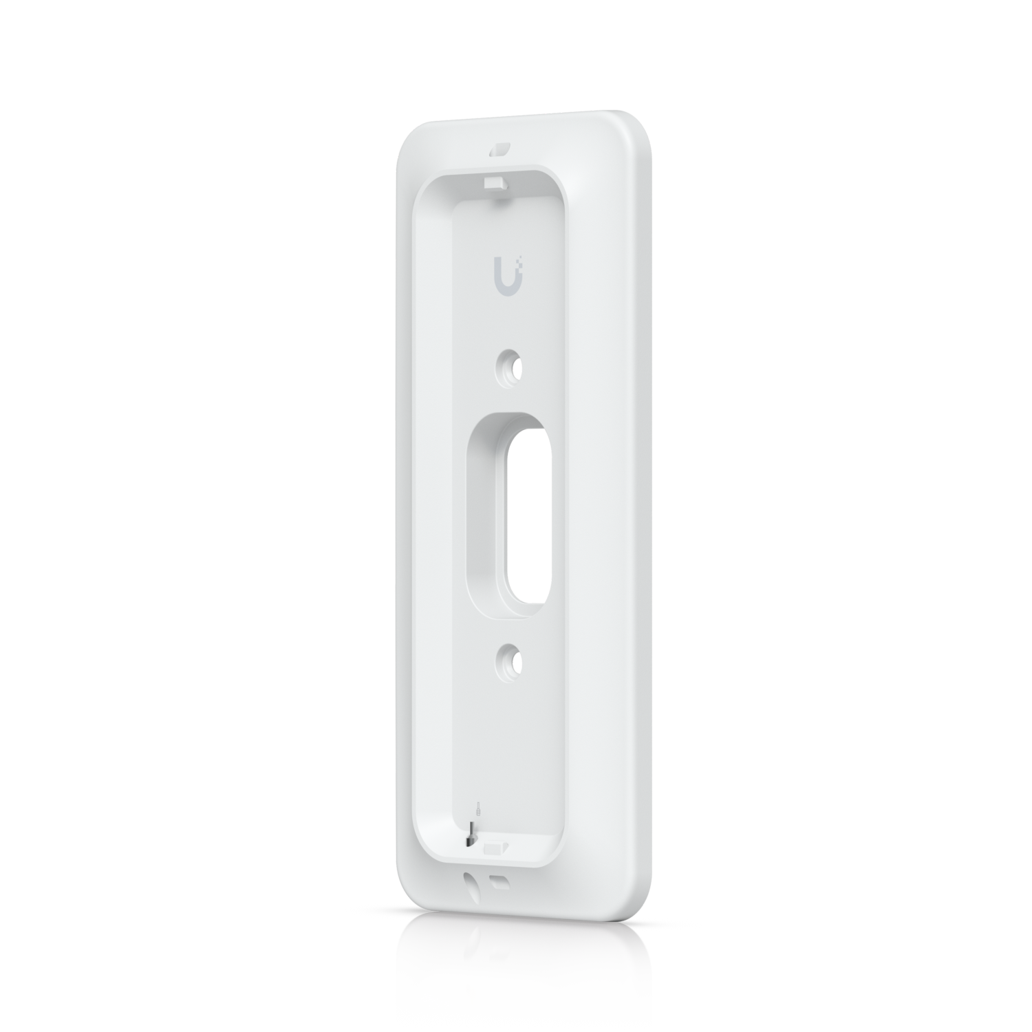 Ubiquiti G4 Doorbell Pro PoE Gang Box Mount, White,Secure, Flat/ 25° Angled Wedge Angled Mounting Plate, Compatible NHU-UVC-G4-DBELL-POE