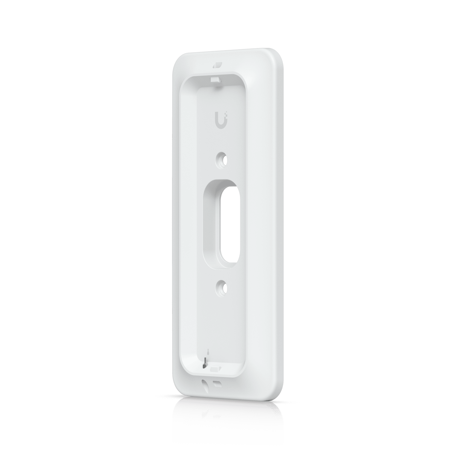Ubiquiti G4 Doorbell Pro PoE Gang Box Mount, White,Secure, Flat/ 25° Angled Wedge Angled Mounting Plate, Compatible NHU-UVC-G4-DBELL-POE