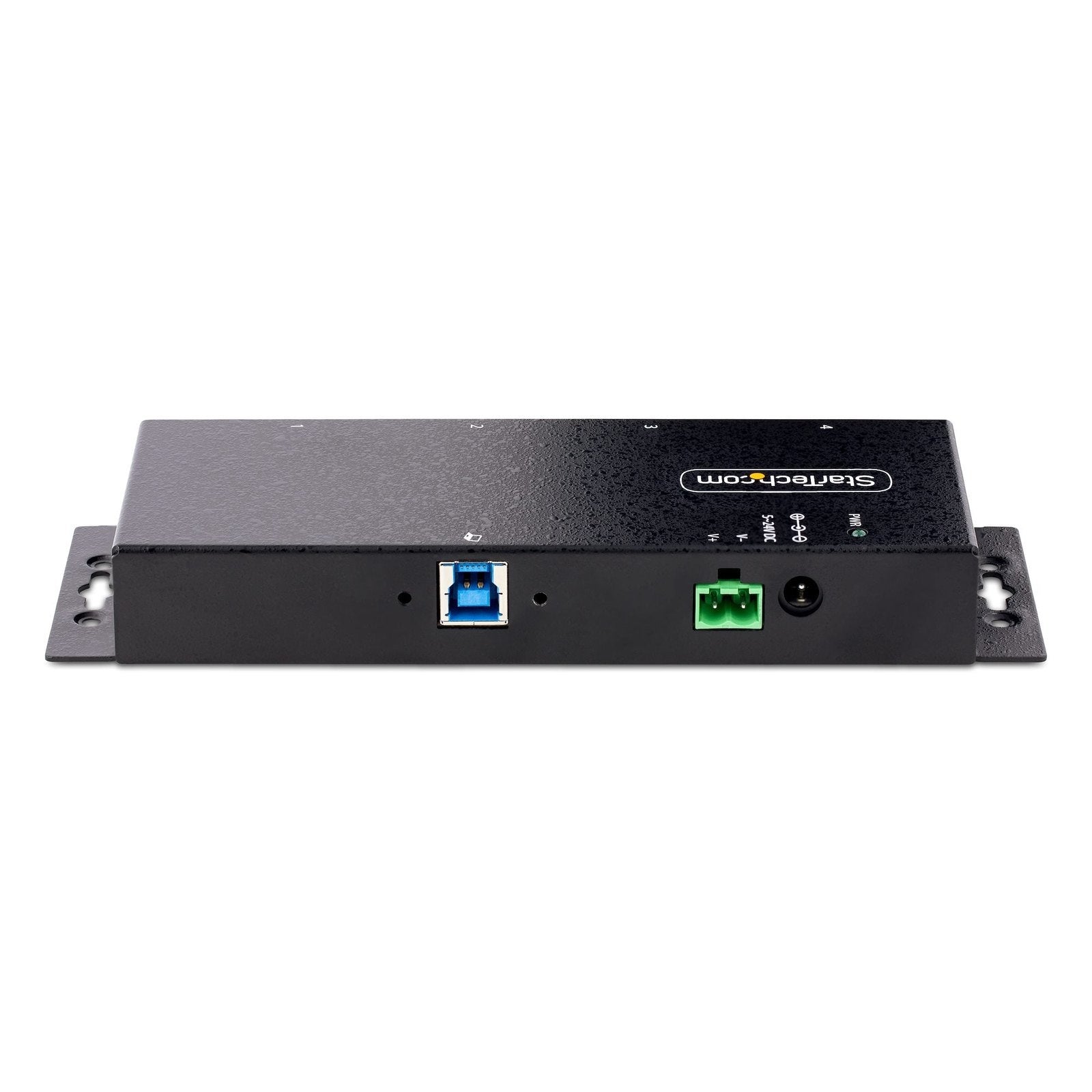 StarTech 4 Port Industrial USB 3.0 5Gbps Hub Mountable Rugged USB-A Hub 2Yr