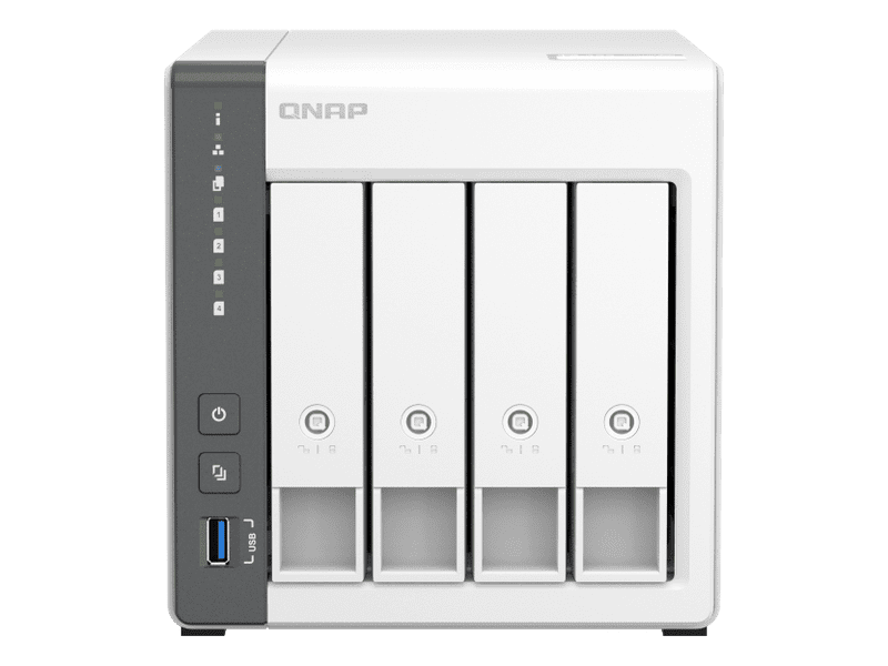 QNAP 4 Bay ARM Cortex-A55 Quad Core 4GB NAS