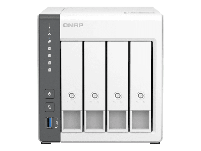 QNAP TS-433-4G 4 Bay ARM Cortex-A55 Quad Core 4GB NAS