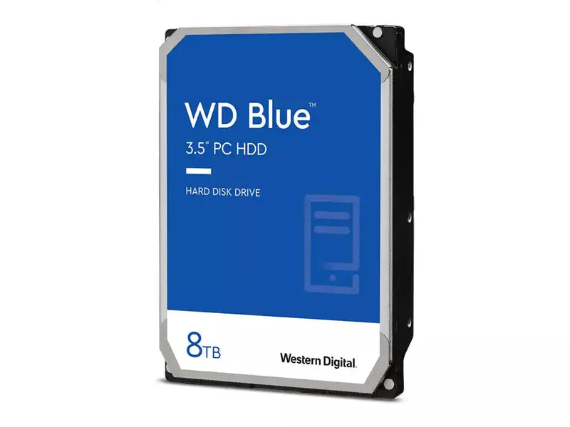 WD 8TB Blue 3.5" 5400RPM SATA Hard Drive