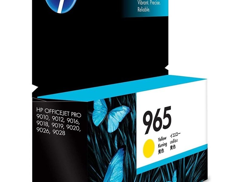 HP 965 Original High Yield Inkjet Ink Cartridge - Yellow Pack - 700 Pages