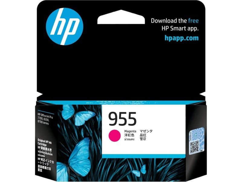 HP 955 Original Inkjet Ink Cartridge - Magenta Pack - 700 Pages