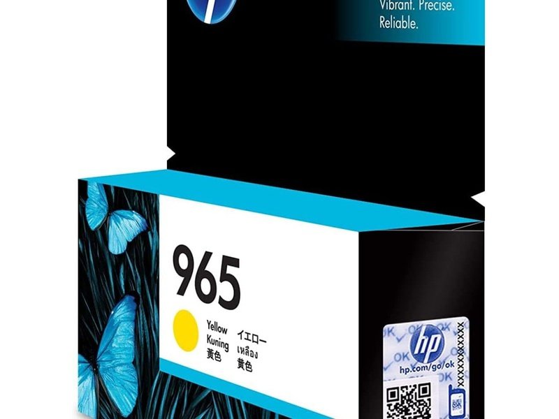 HP 965 Original High Yield Inkjet Ink Cartridge - Yellow Pack - 700 Pages