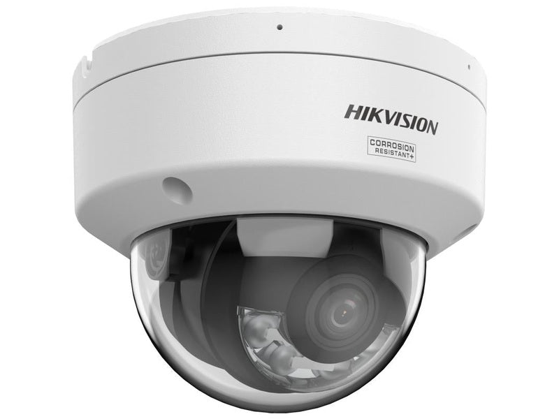 Hikvision ColorVu 3.0 2CD2167G3-LIS2UY 6MP Strobe Audio Mini Dome, 4mm, IR30M Mic, 3Yr