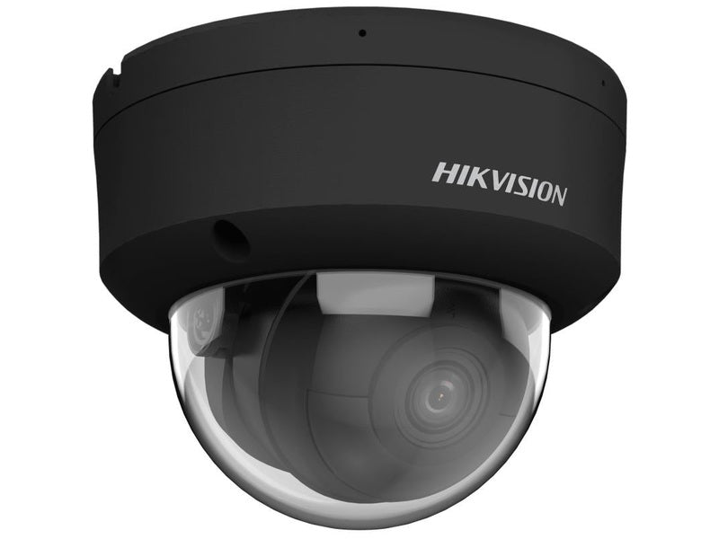 Hikvision Acusense G2H 2CD2166G2H-ISU 6MP Dome Camera, Fixed 2.8mm, IR 30M, Mic, Blk, 3Yr