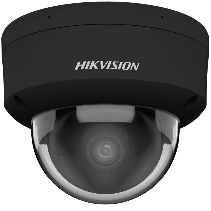 Hikvision Acusense G2H 2CD2186G2H-ISU 8MP Dome Camera, Blk, Fixed 2.8mm, IR 30M, Mic, 3Yr