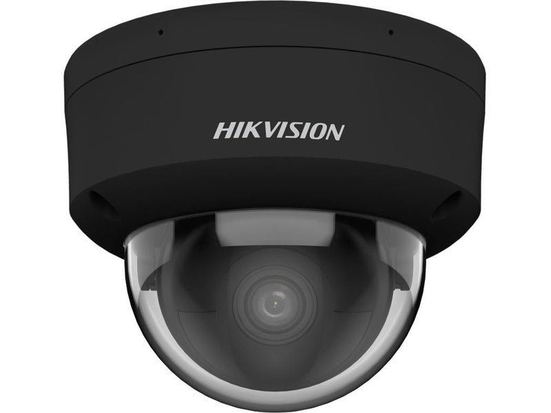 Hikvision Acusense G2H 2CD2186G2H-ISU 8MP Dome Camera, Blk, Fixed 2.8mm, IR 30M, Mic, 3Yr