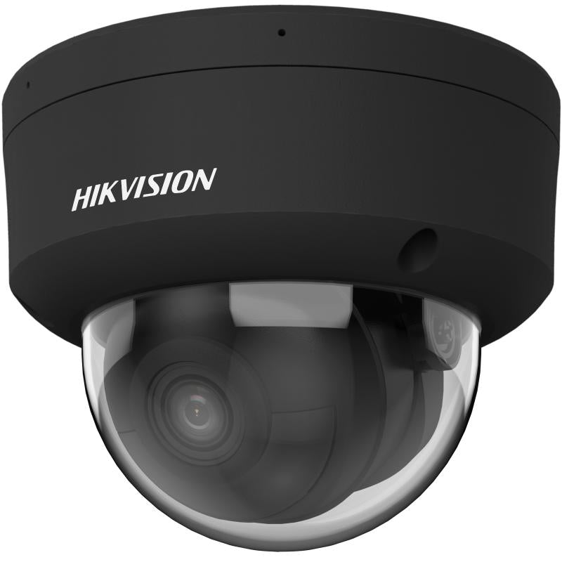 Hikvision Acusense G2H 2CD2186G2H-ISU 8MP Dome Camera, Blk, Fixed 2.8mm, IR 30M, Mic, 3Yr