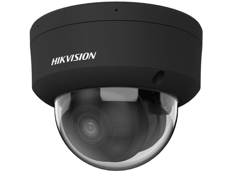 Hikvision Acusense G2H 2CD2186G2H-ISU 8MP Dome Camera, Blk, Fixed 2.8mm, IR 30M, Mic, 3Yr