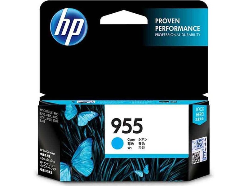 HP 955 Original Inkjet Ink Cartridge - Cyan Pack - 700 Pages