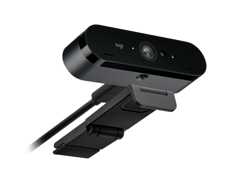 Logitech Brio 4K Ultra HD Webcam with Windows Hello support - Graphite