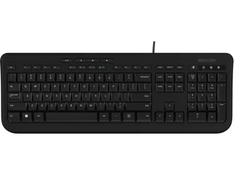 Incase Wired Keyboard 600 - Black - Designed by Microsoft™