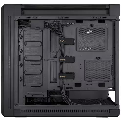 ASUS ProArt PA602 Wood TG PWM Black Edition E-ATX Case, T/G, NO PSU