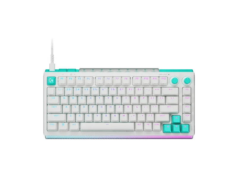 G512 X 75 TMR Analog / Mechanical Gaming Keyboard - White