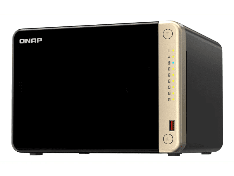 QNAP TS-664-8G 6-Bay NAS Celeron QC 2.9GHz 8GB