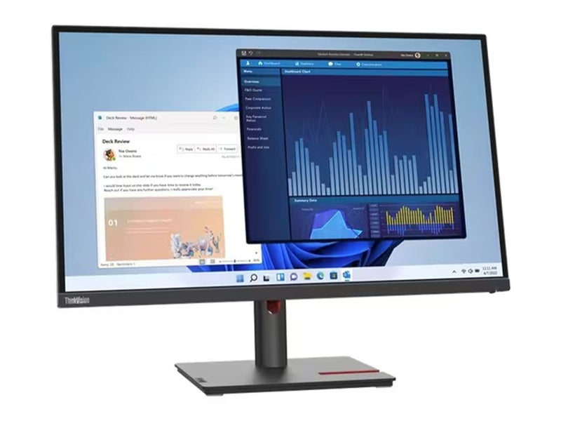 Lenovo 63A9GAR1AU ThinkVision T27P-30 27" UHD IPS Business Monitor