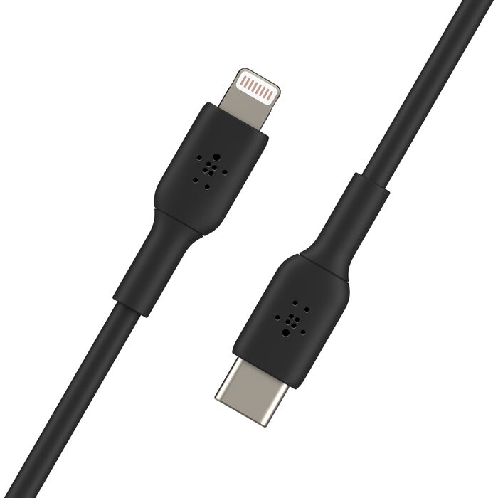 Belkin BoostCharge Lightning to USB-C Cable 1M - Black