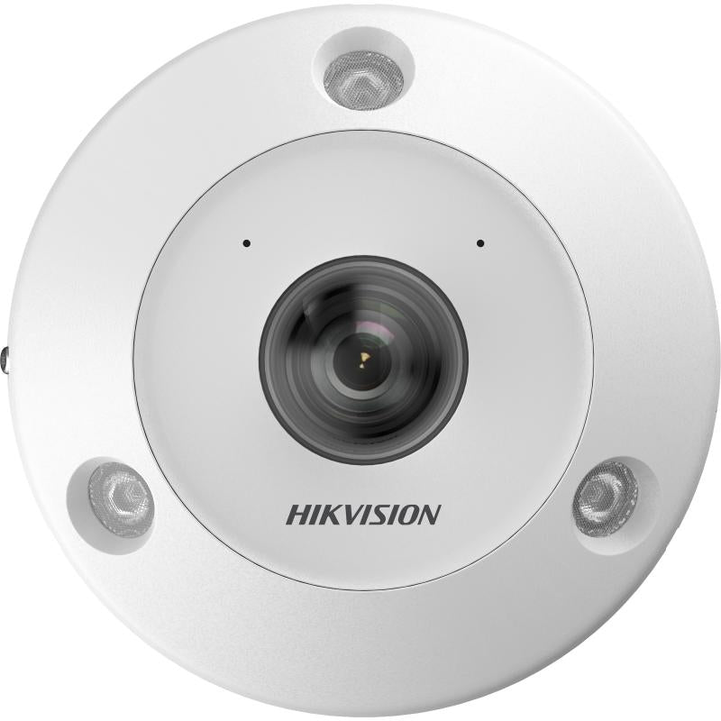 Hikvision Deepin View 2CD6395G1E-IVS 9MP Fisheye Camera, Panoramic 2mm,Mic, IR 15M, 5Yr