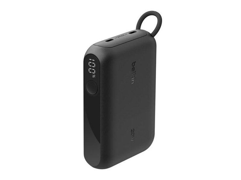 Belkin BoostCharge Power Bank 10K with Display - Black
