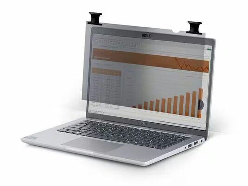 StarTech 14-inch 16:9 Bright Privacy Screen Filter with Touch, Flip-Over, 75% Light Transmittance, Anti-Glare Privacy Filter