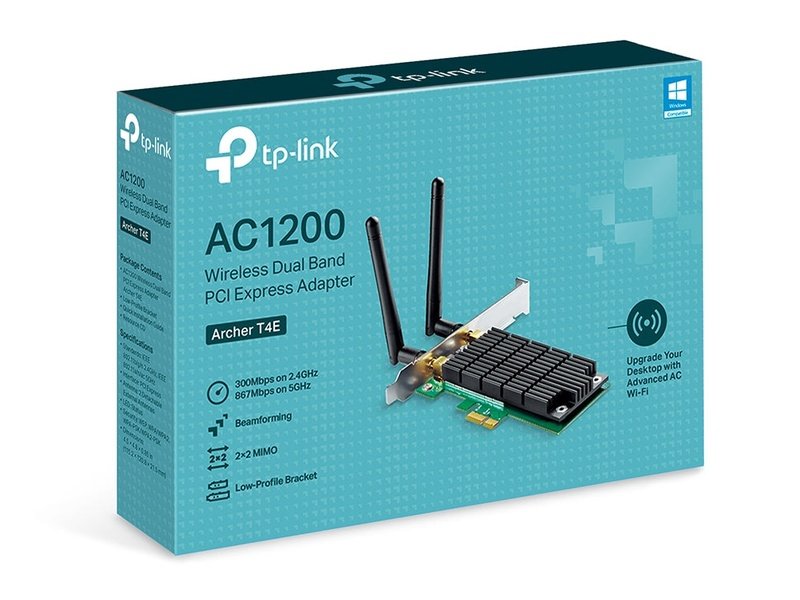 TP-Link Archer T4E AC1200 Wireless Dual Band PCI Express Adapter