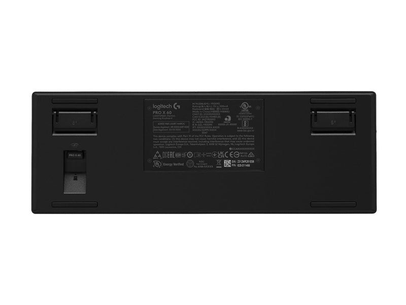 Logitech G PRO X 60 LIGHTSPEED Wireless Gaming Keyboard Tactile - Black