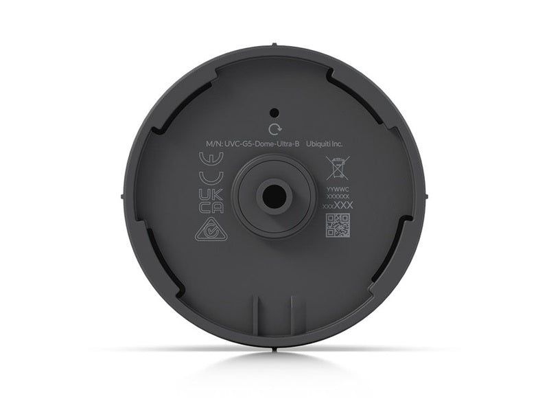 Ubiquiti G5 Dome Ultra, Black, Ultra-compact,Tamper-resistant, 2K HD, PoE Camera, Night Vision, For low-profile Indoor Security, IK06