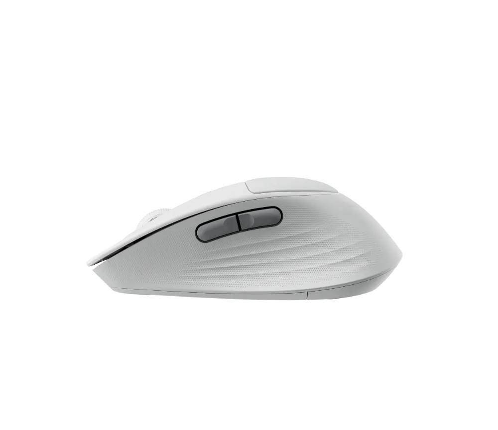 Logitech M850 L Signature Comfort Plus Wireless Bluetooth Mouse - Off White
