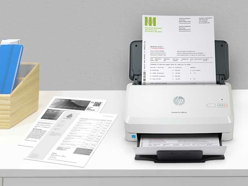 HP ScanJet Pro 3000 s4 Sheet-Feed Document Scanner 6FW07A