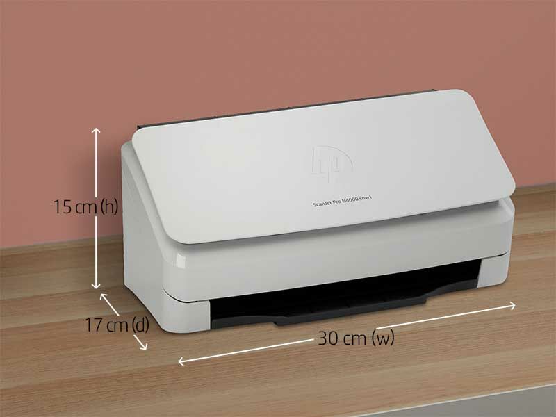 HP ScanJet Pro N4000 snw1 A4 Wireless Document Scanner 6FW08A