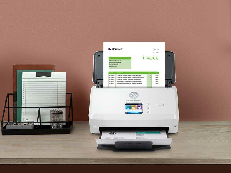 HP ScanJet Pro N4000 snw1 A4 Wireless Document Scanner 6FW08A