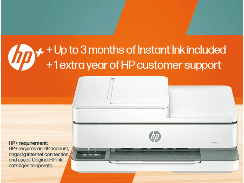 HP Envy 6531e All-in-One Printer Instant Ink Enabled 714P3A