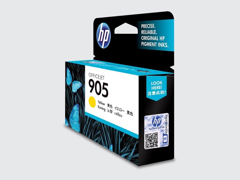 HP 905 Original Inkjet Ink Cartridge - Yellow Pack - 315 Pages