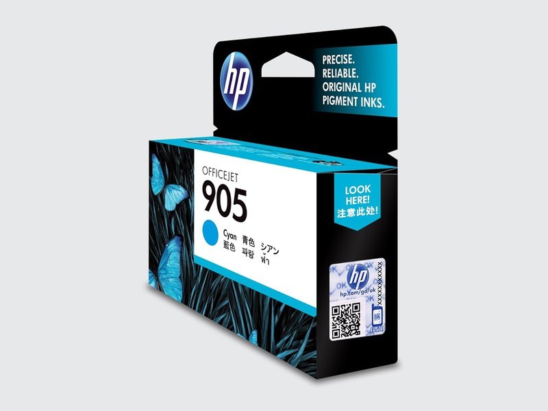 HP 905 Original Inkjet Ink Cartridge - Cyan Pack - 315 Pages