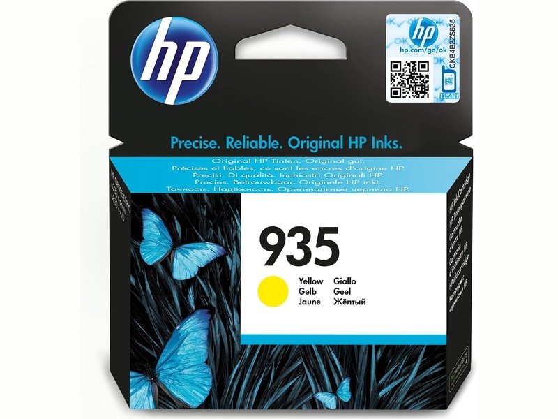 HP 935 Original Inkjet Ink Cartridge - Yellow Pack - 400 Pages