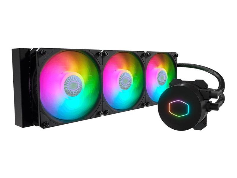 Cooler Master MasterLiquid ML360L ARGB V2, Triple 120mm ARGB Fans, 3rd Gen Dual Chamber Pump