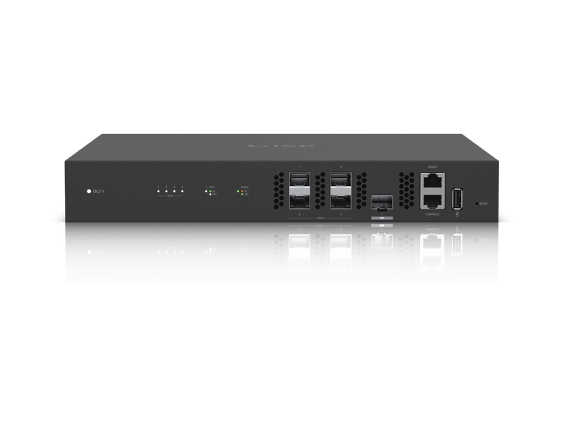 Ubiquiti UFiber UFiber OLT 4, Four-port GPON Optical Line Terminal OLT Manage Fiber Internet Service